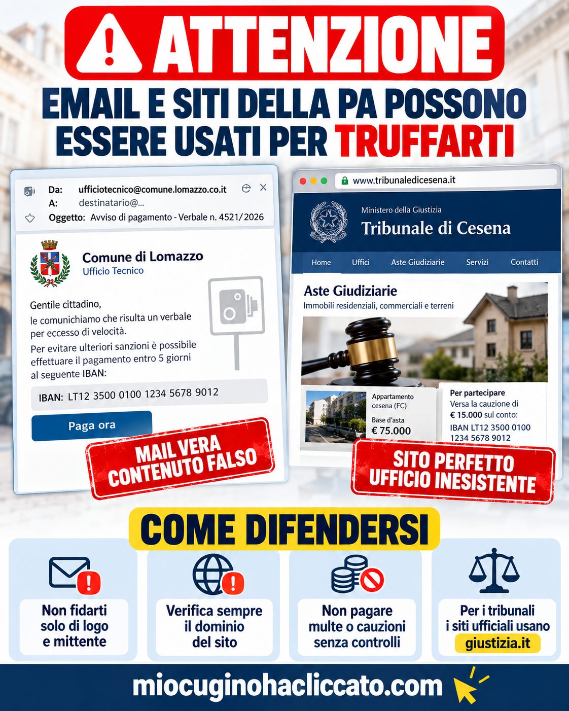 Phishing e Pubblica Amministrazione